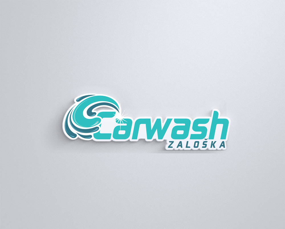 oblikovanje logotipa Carwash Zaloška